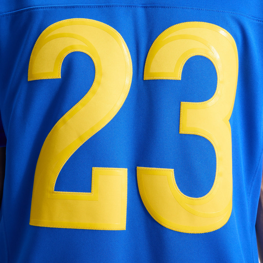 Men's Los Angeles Rams Kyren Williams Nike Royal Team Vapor F.U.S.E. Stitched Limited Jersey