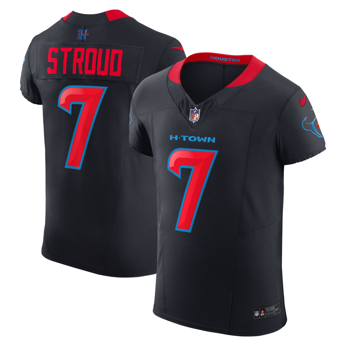 Men's Houston Texans C.J. Stroud Nike Red Alternate Vapor F.U.S.E. Elite Jersey