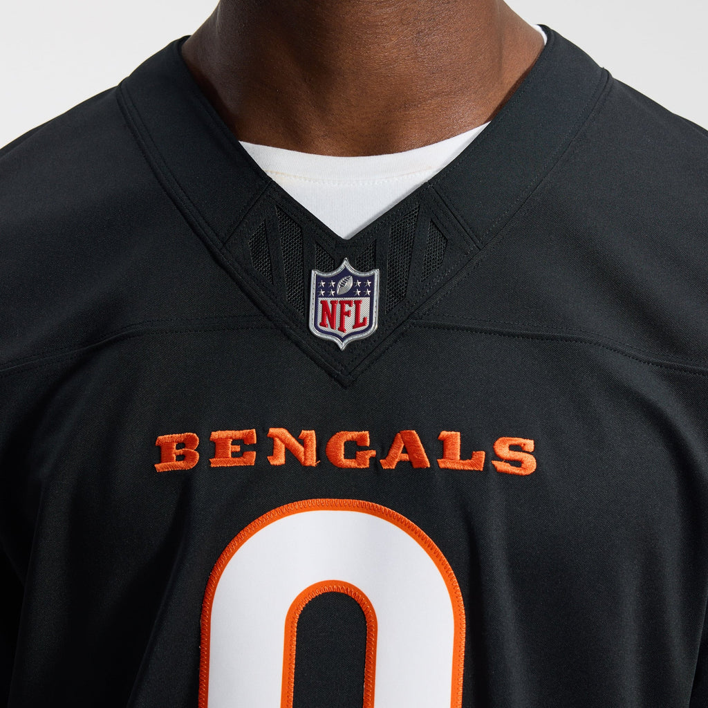 Men's Cincinnati Bengals Joe Burrow Nike Orange Alternate Vapor F.U.S.E. Stitched Limited Jersey