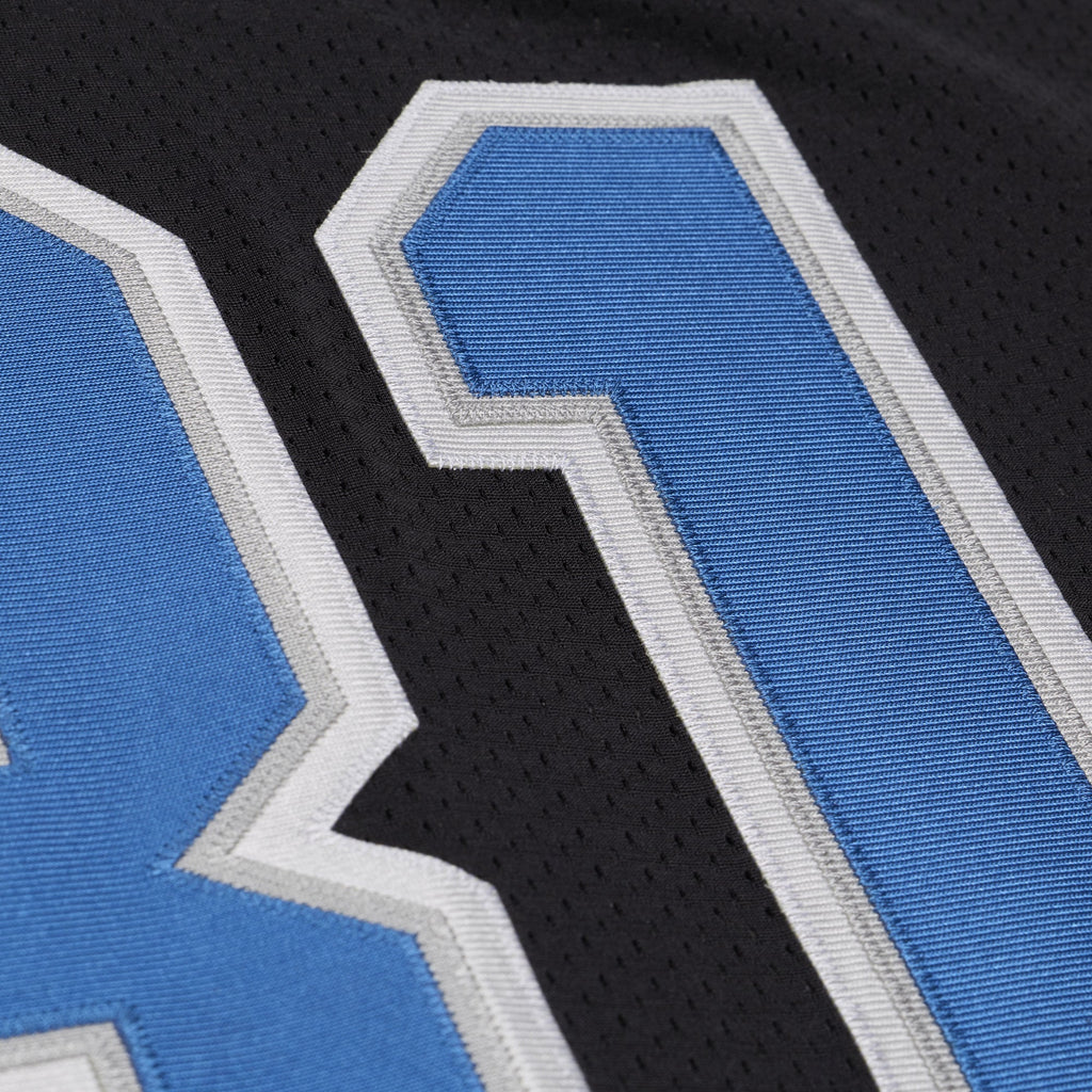 Men's Detroit Lions Calvin Johnson Mitchell & Ness Black 2007 Authentic Throwback Jersey
