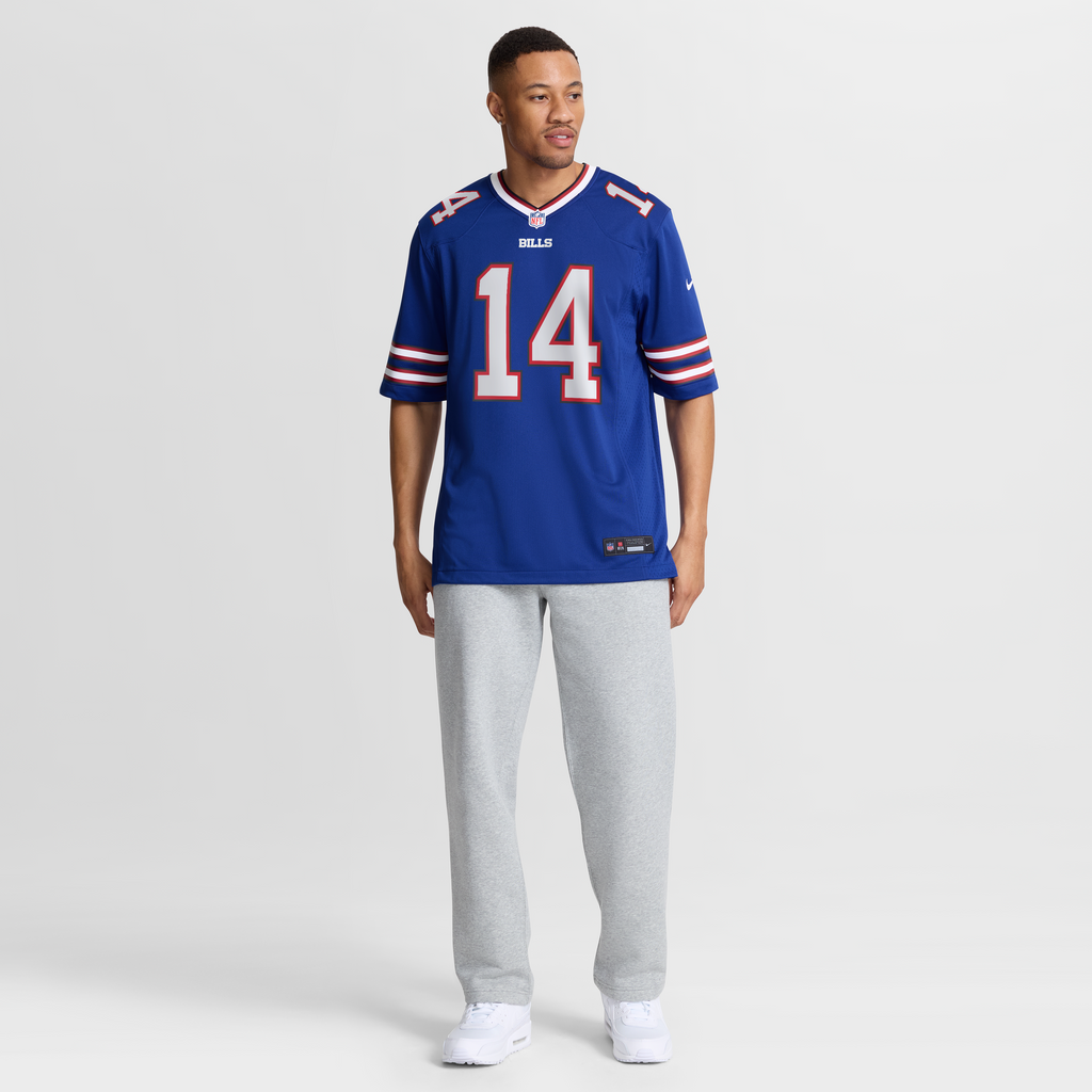 Men's Buffalo Bills Frank Reich Nike Royal Game Retired Player Jersey