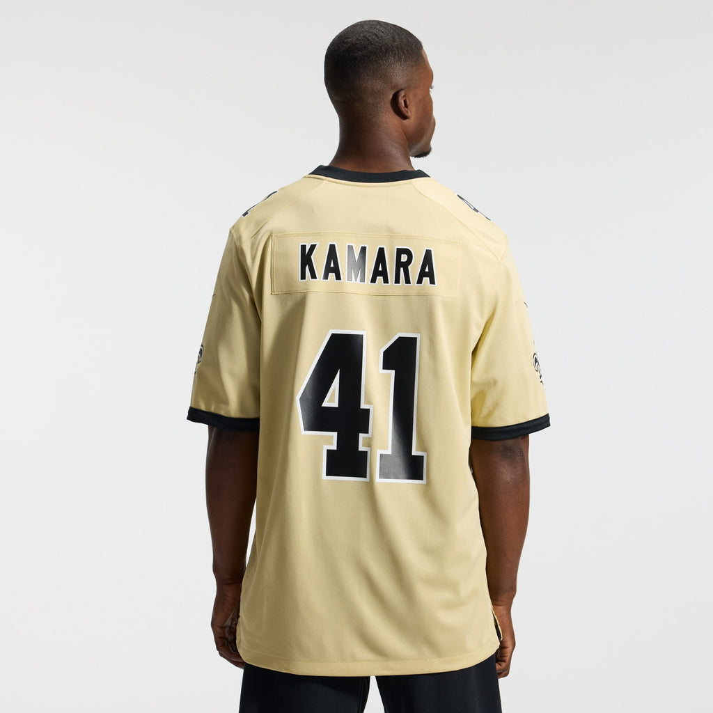Men's New Orleans Saints Alvin Kamara Nike  White Alternate Game Jersey
