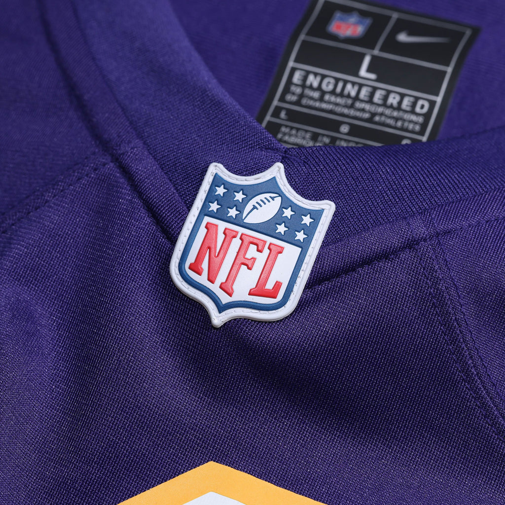Men's Minnesota Vikings Paul Krause Nike Purple Retired Player Alternate Game Jersey