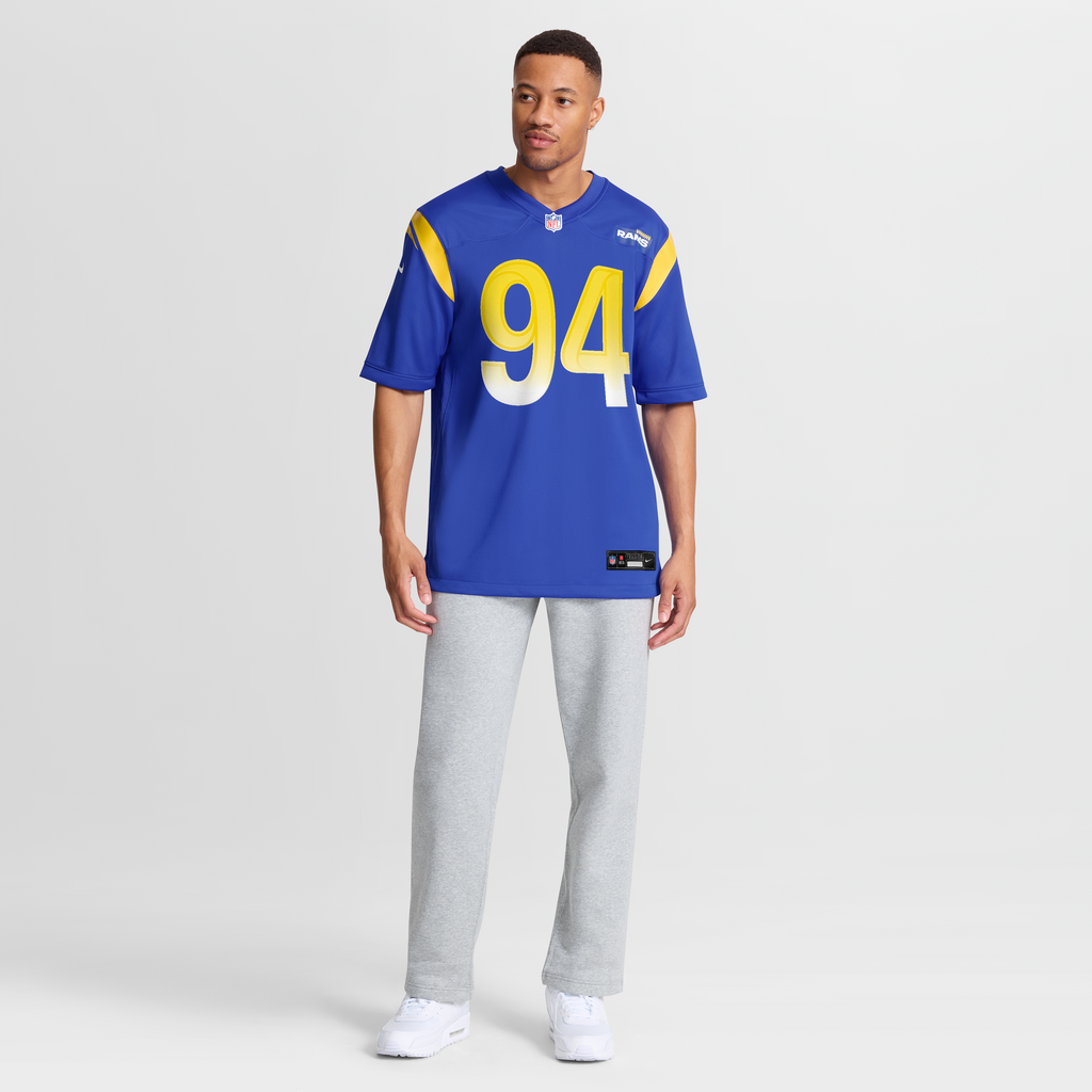 Men's Los Angeles Rams Desjuan Johnson Nike Royal Home Game Jersey