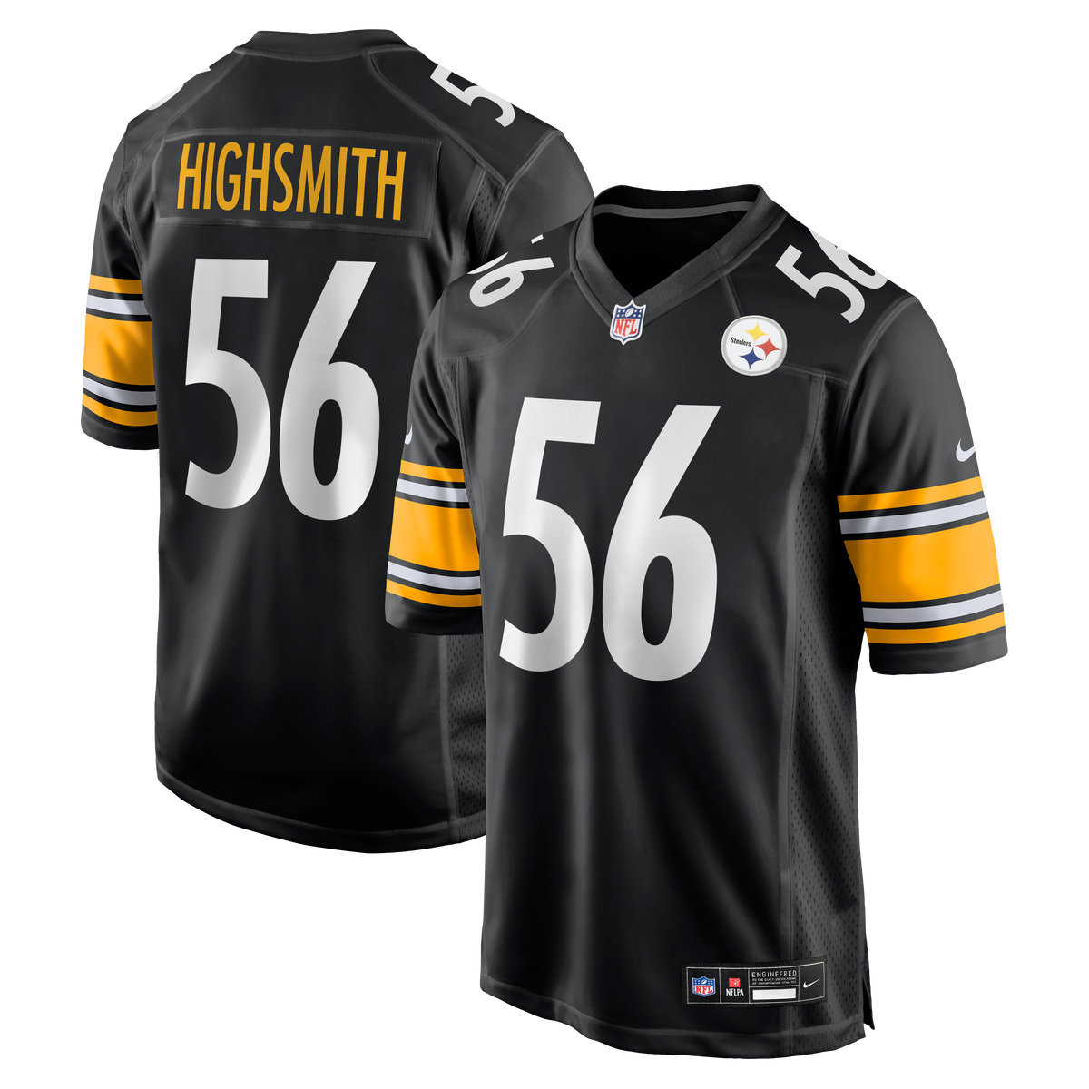 Men's Pittsburgh Steelers Alex Highsmith Nike  Gold Alternate Game Jersey
