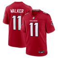 Men's Atlanta Falcons Jalon Walker Nike Red Game Jersey
