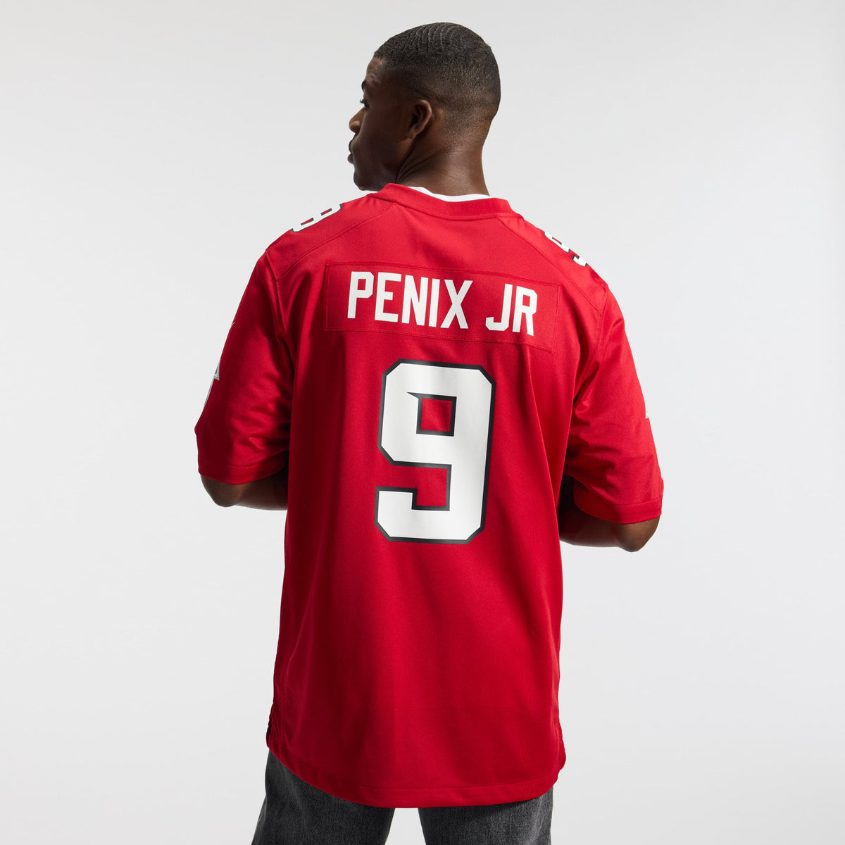 Men's Atlanta Falcons Michael Penix Jr. Nike White Game Jersey