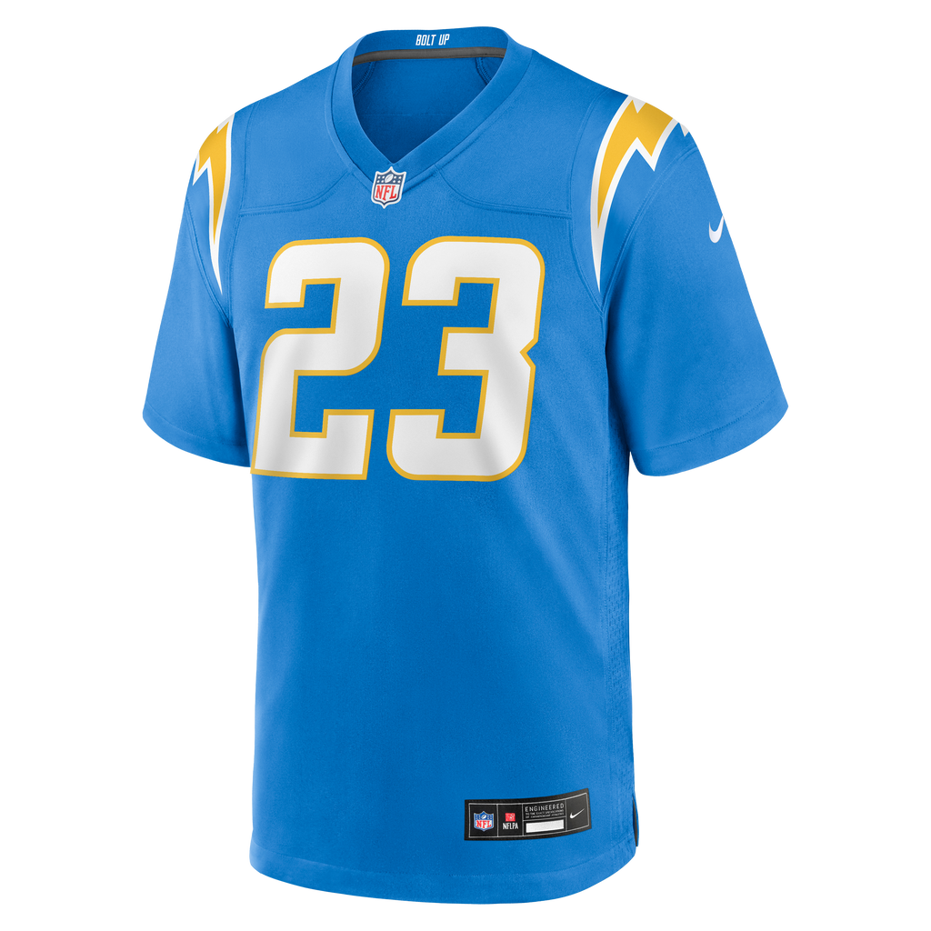 Men's Los Angeles Chargers Tony Jefferson Nike  Powder Blue Team Game Jersey