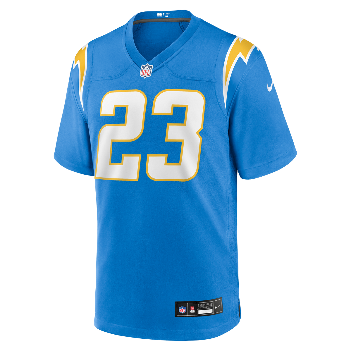 Men's Los Angeles Chargers Tony Jefferson Nike  Powder Blue Team Game Jersey