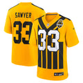 Men's Pittsburgh Steelers Jack Sawyer Nike  Gold Alternate Game Jersey
