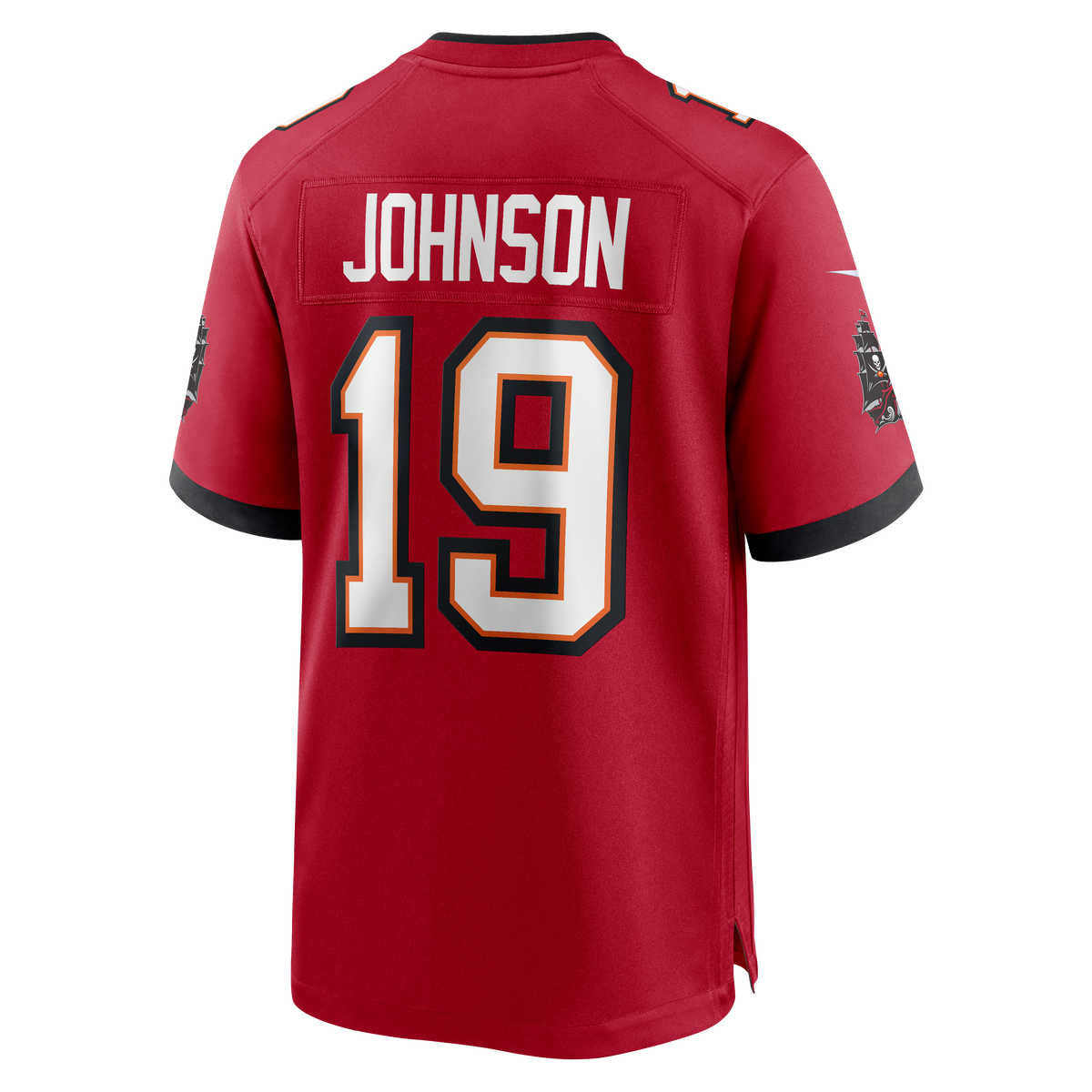 Men's Tampa Bay Buccaneers Keyshawn Johnson Nike Red Game Retired Player Jersey
