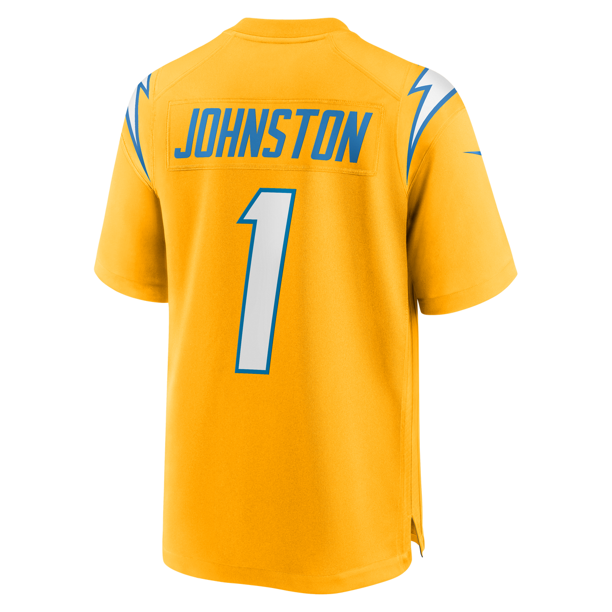 Men's Los Angeles Chargers Quentin Johnston Nike Navy Alternate Super Chargers Game Player Jersey