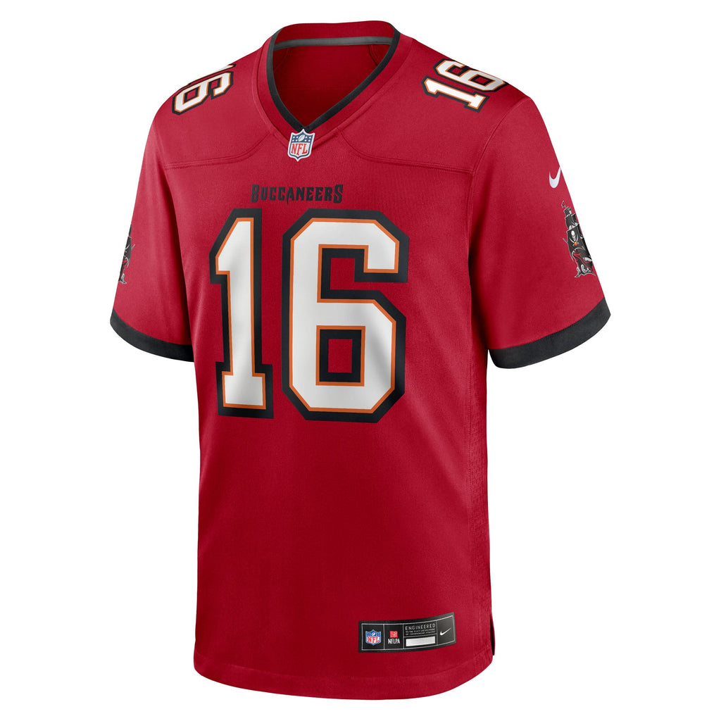 Men's Tampa Bay Buccaneers Easton Stick Nike Red Team Game Jersey