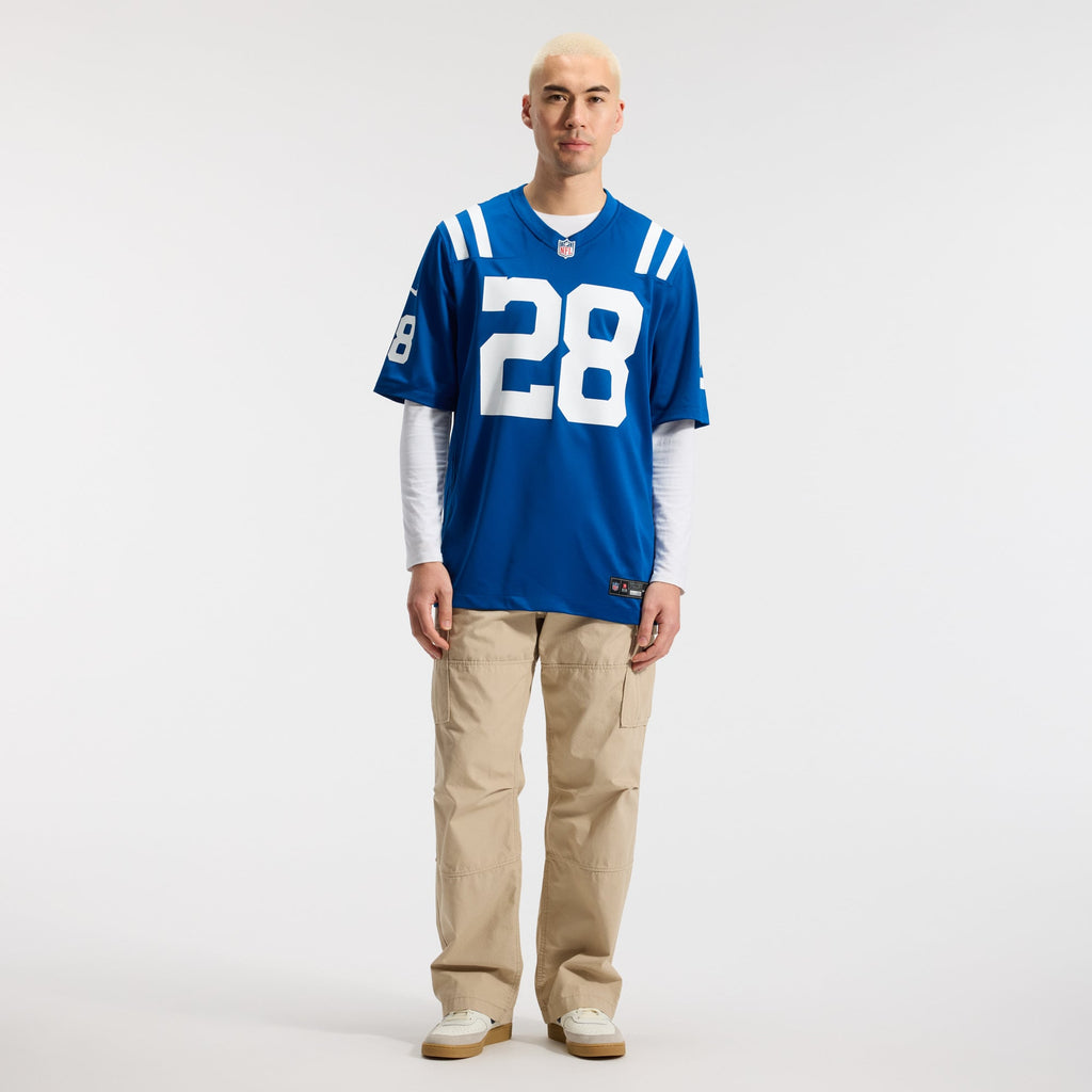Men's Indianapolis Colts Jonathan Taylor Nike Royal Player Game Jersey