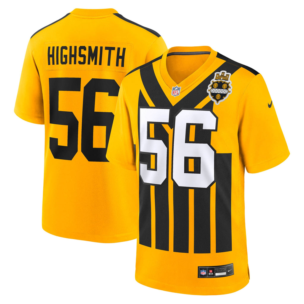 Men's Pittsburgh Steelers Alex Highsmith Nike  Gold Alternate Game Jersey