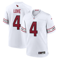Men's Arizona Cardinals Jeremiyah Love Nike White Game Player Jersey