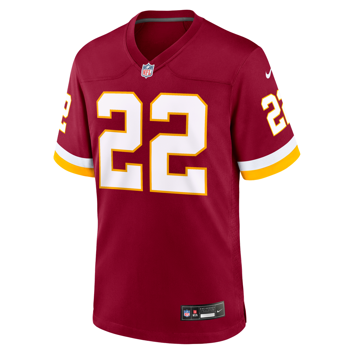 Men's Washington Commanders Jacory Croskey-Merritt Nike White Game Super Bowl Era Jersey