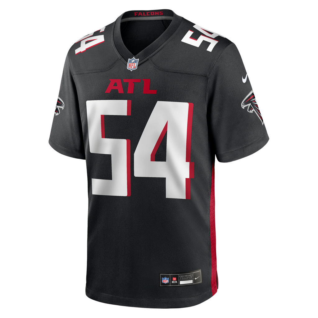 Men's Atlanta Falcons Brandon Dorlus Nike  Black Team Game Jersey