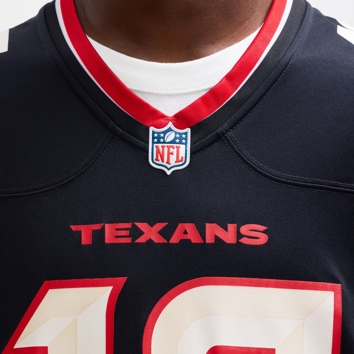 Men's Houston Texans Nico Collins Nike  White Game Jersey