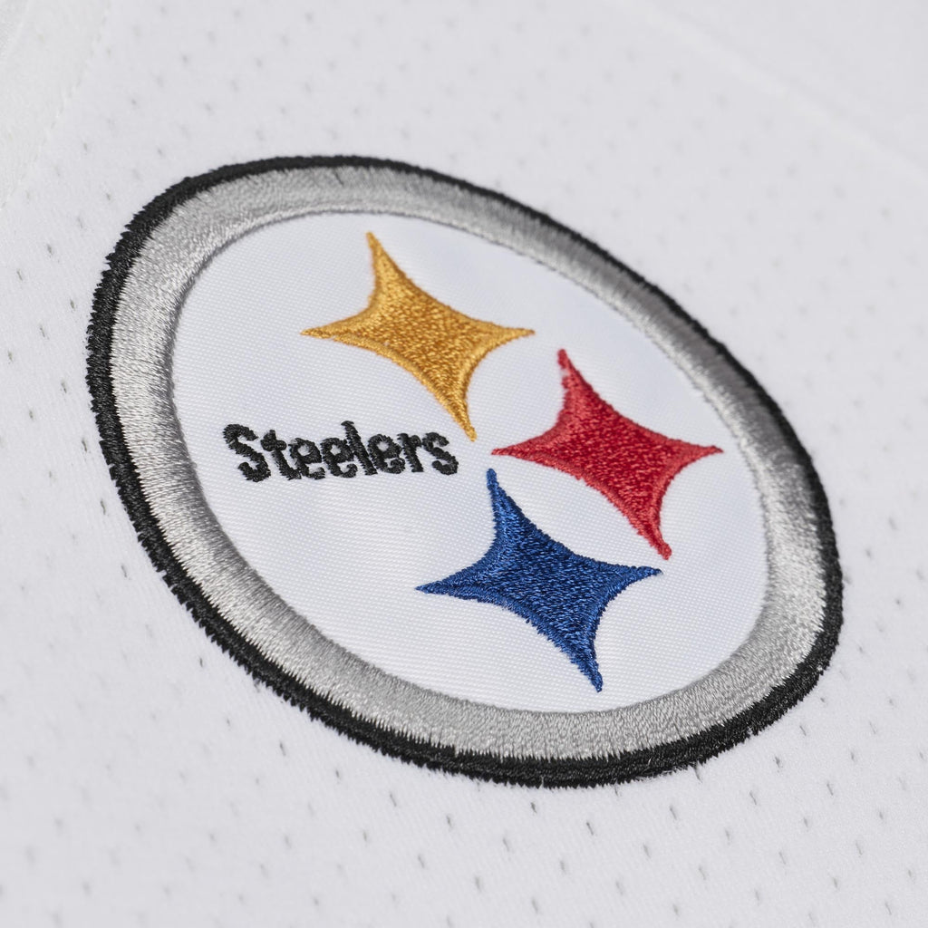 Men's Pittsburgh Steelers Ben Roethlisberger Mitchell & Ness White 2005 Authentic Throwback Jersey