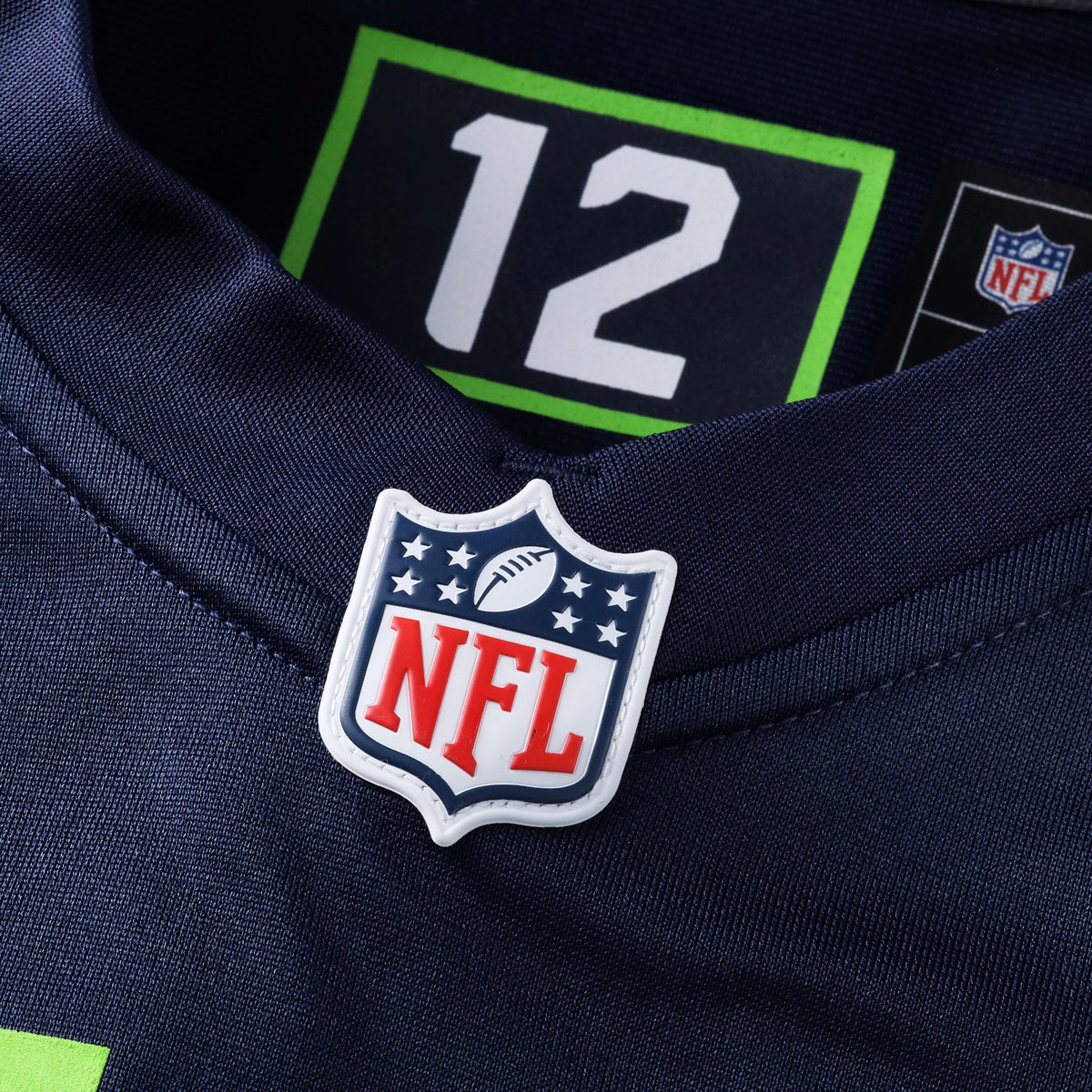 Men's Seattle Seahawks Olu Oluwatimi Nike  College Navy Team Game Jersey