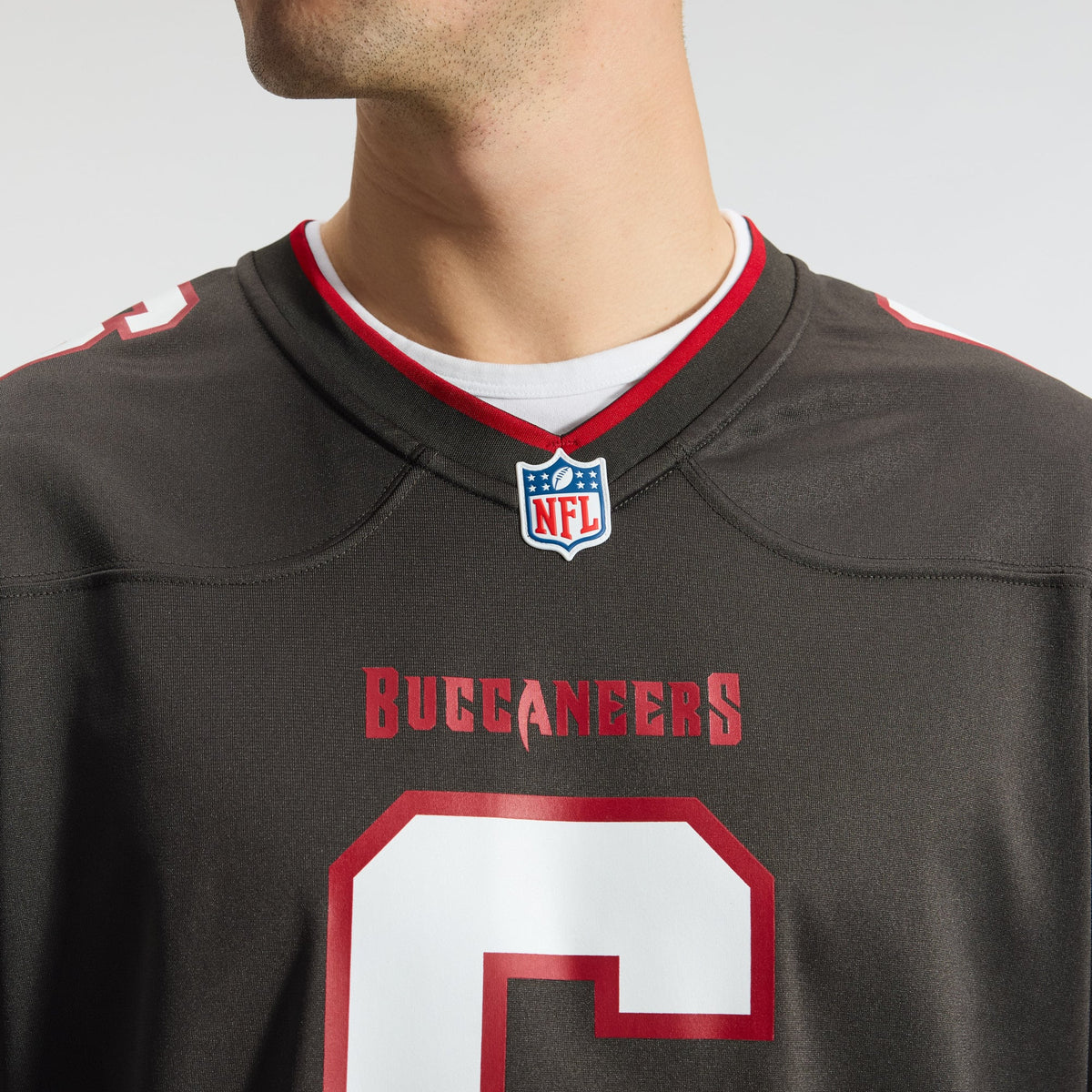Men's Tampa Bay Buccaneers Baker Mayfield Nike White Away Game Jersey