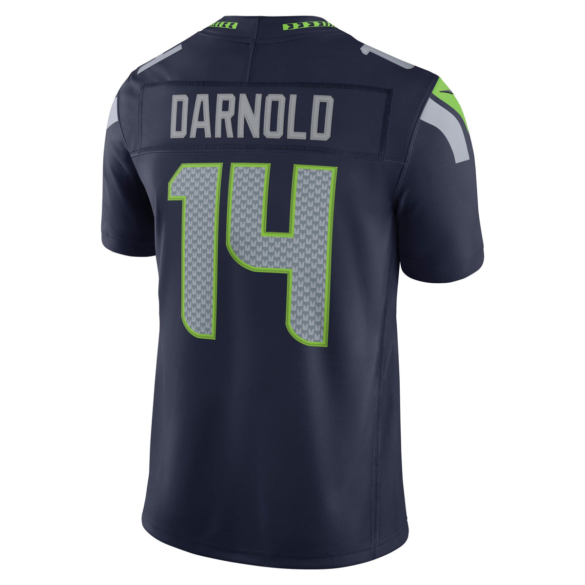 Men's Seattle Seahawks Sam Darnold Nike College Navy Team Vapor F.U.S.E. Stitched Limited Jersey