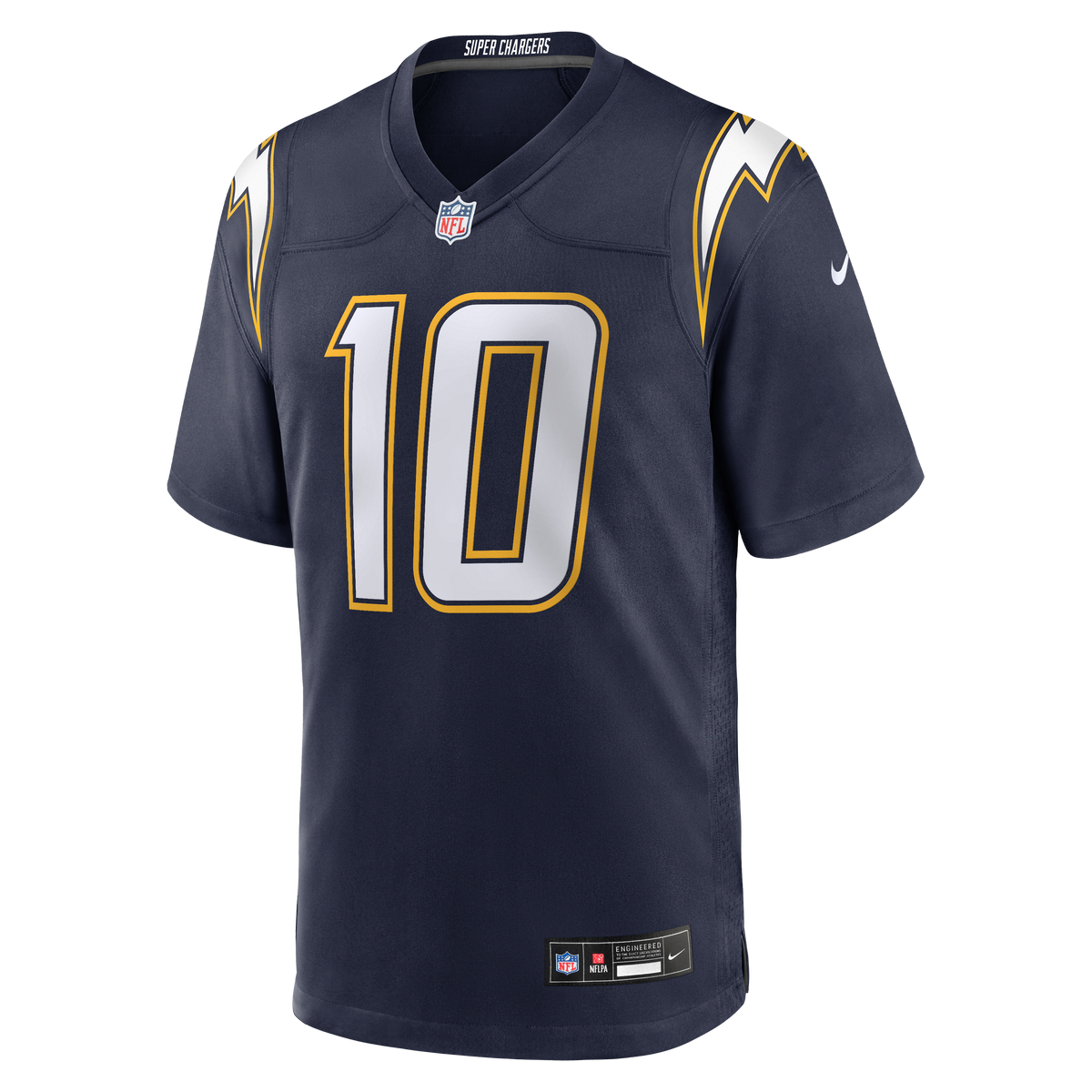 Men's Los Angeles Chargers Justin Herbert Nike Powder Blue Player Game Jersey