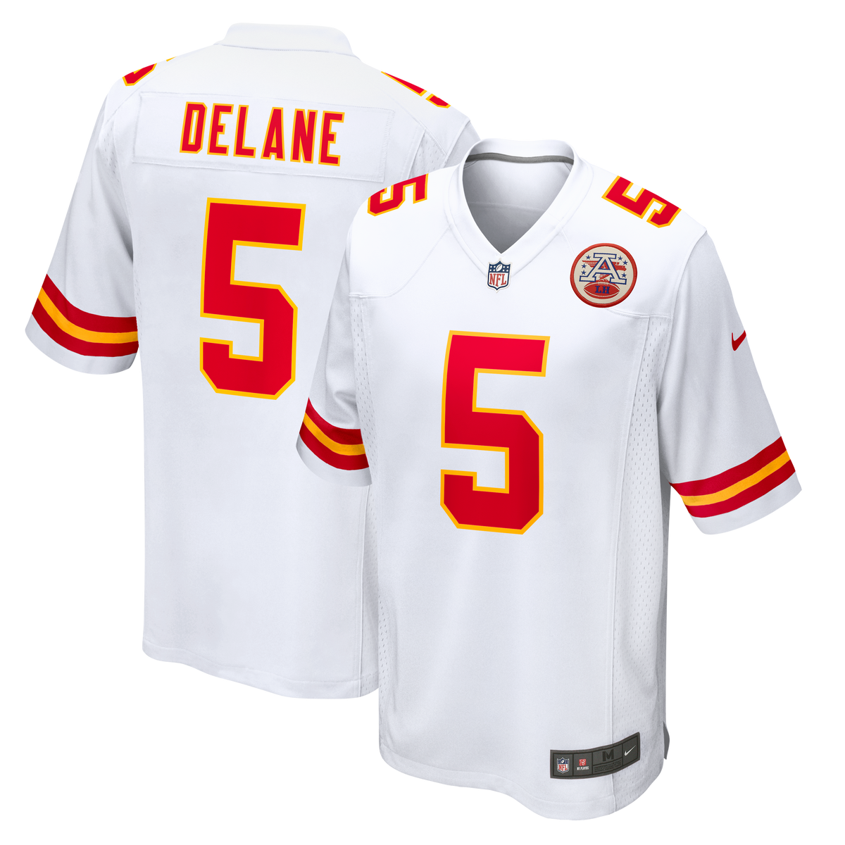 Men's Kansas City Chiefs Mansoor Delane Nike Red Team Game Jersey