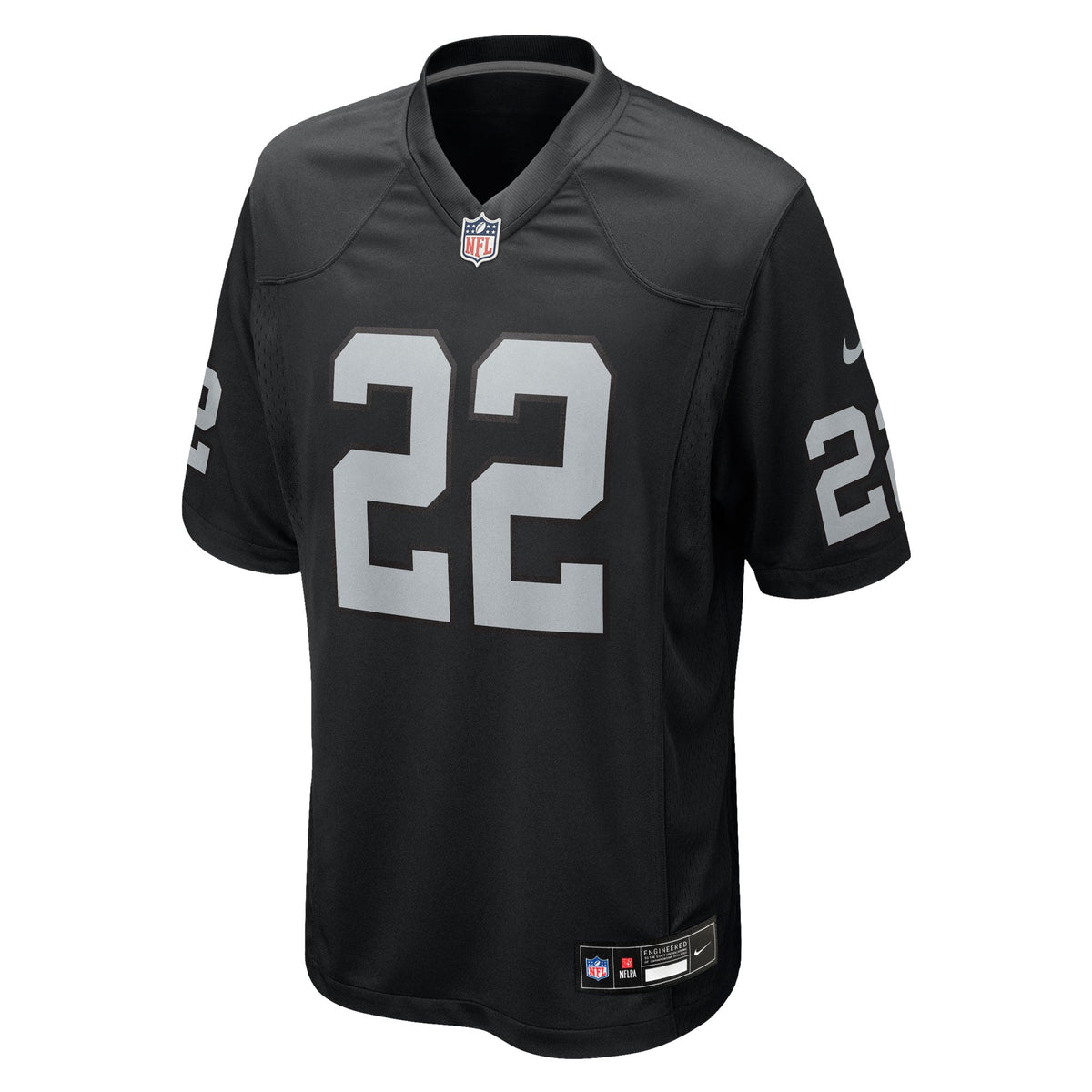 Men's Las Vegas Raiders Eric Stokes Nike  Black Team Game Jersey