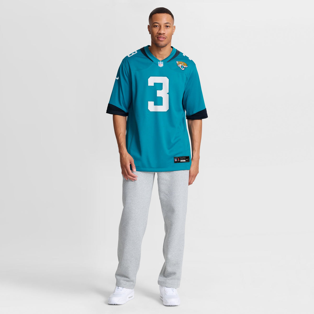Men's Jacksonville Jaguars Jakobi Meyers Nike  Black Alternate  Game Jersey