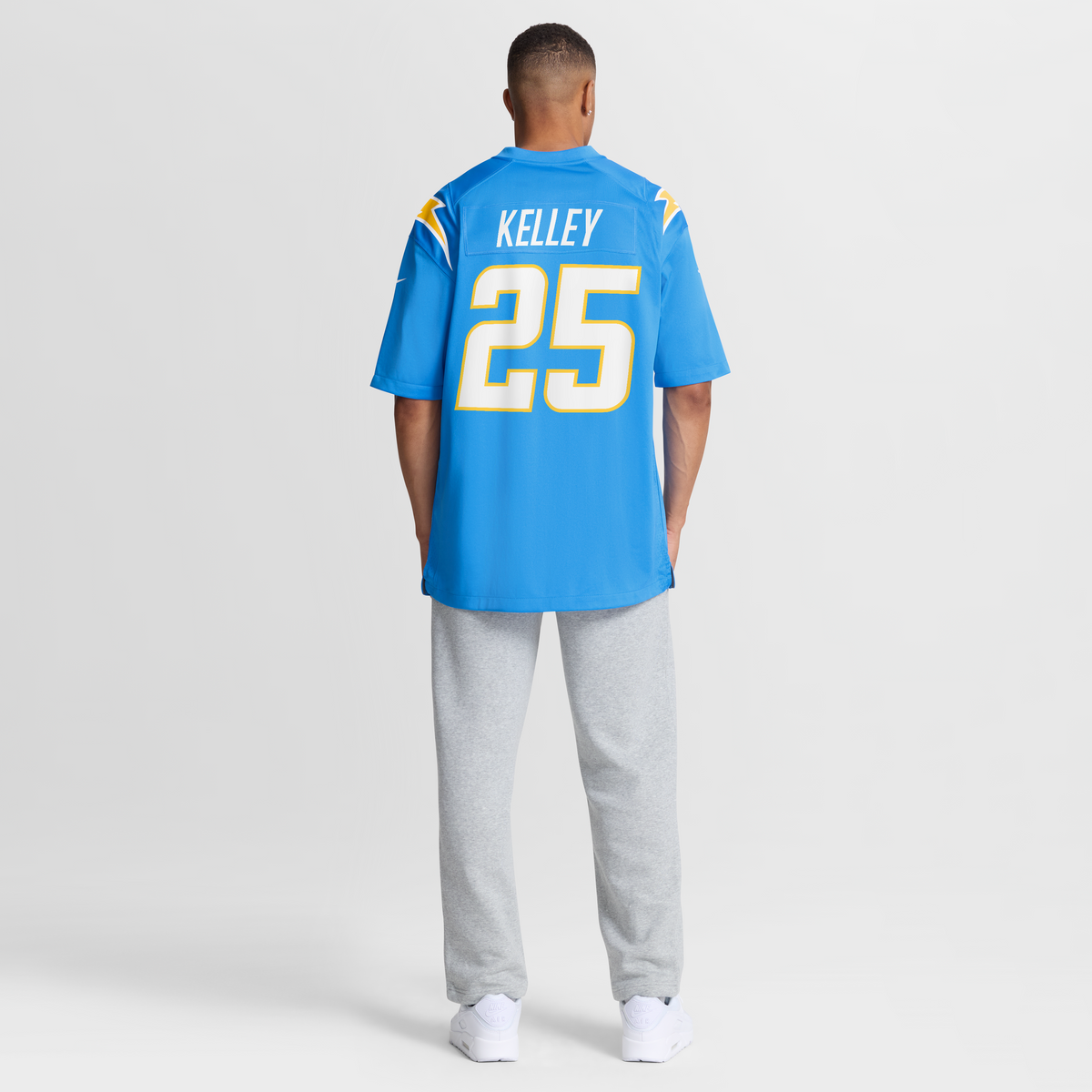 Men's Los Angeles Chargers Joshua Kelley Nike Powder Blue Game Jersey