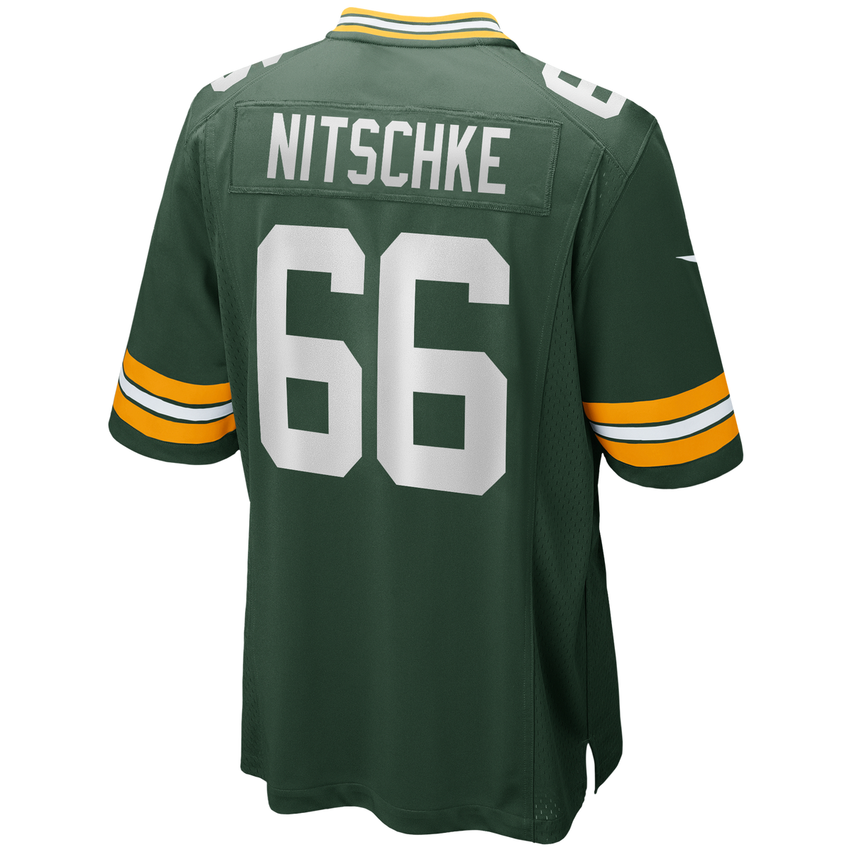 Men's Green Bay Packers Ray Nitschke Nike Green Game Retired Player Jersey