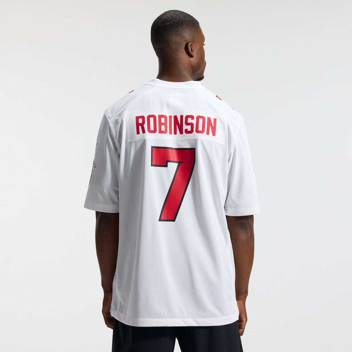 Men's Atlanta Falcons Bijan Robinson Nike White Game Jersey