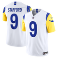Men's Los Angeles Rams Matthew Stafford Nike White Vapor F.U.S.E. Stitched Limited Jersey