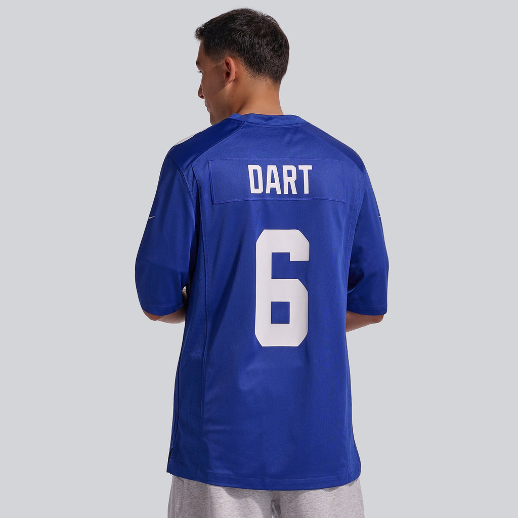 Men's New York Giants Jaxson Dart Nike Red Alternate Century Red Game Jersey