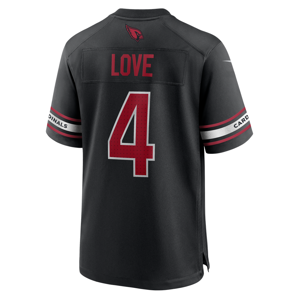 Men's Arizona Cardinals Jeremiyah Love Nike White Game Player Jersey