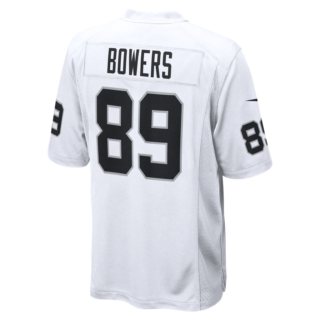 Men's Las Vegas Raiders Brock Bowers Nike Black  Player Game Jersey