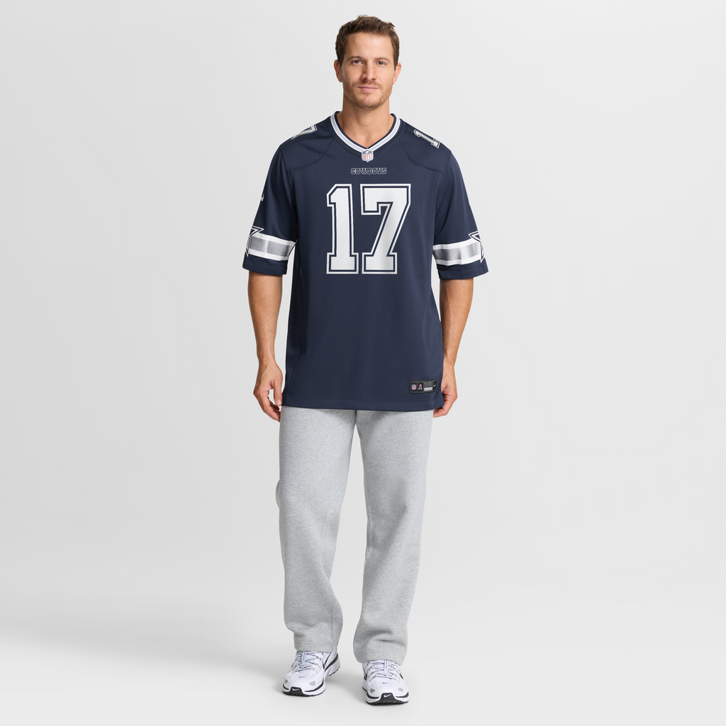 Men's Dallas Cowboys Brandon Aubrey Nike White Game Jersey