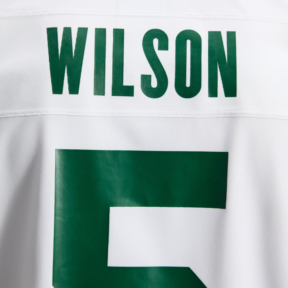 Men's New York Jets Garrett Wilson Nike Legacy Black Alternate Game Jersey