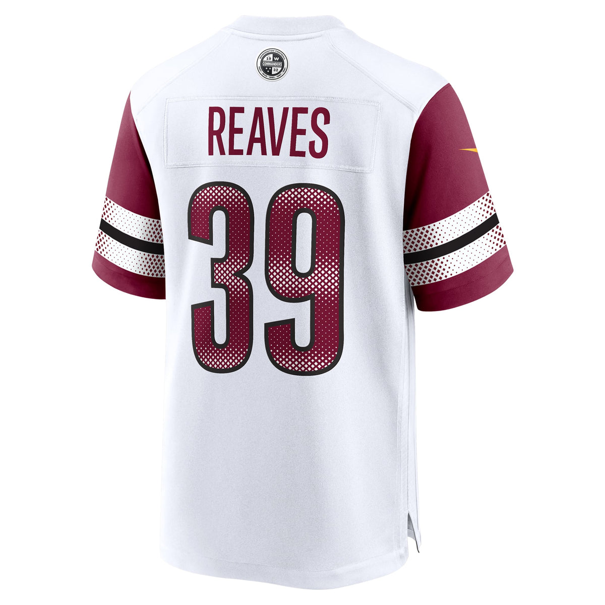 Men's Washington Commanders Jeremy Reaves Nike  Burgundy  Game Jersey