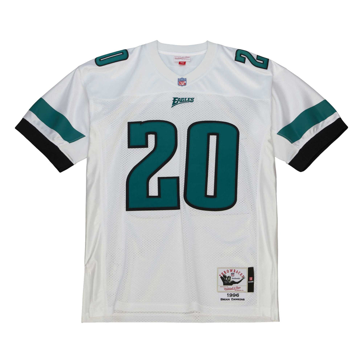 Men's Philadelphia Eagles Brian Dawkins Mitchell & Ness Green 2007 Authentic Throwback Retired Player Jersey