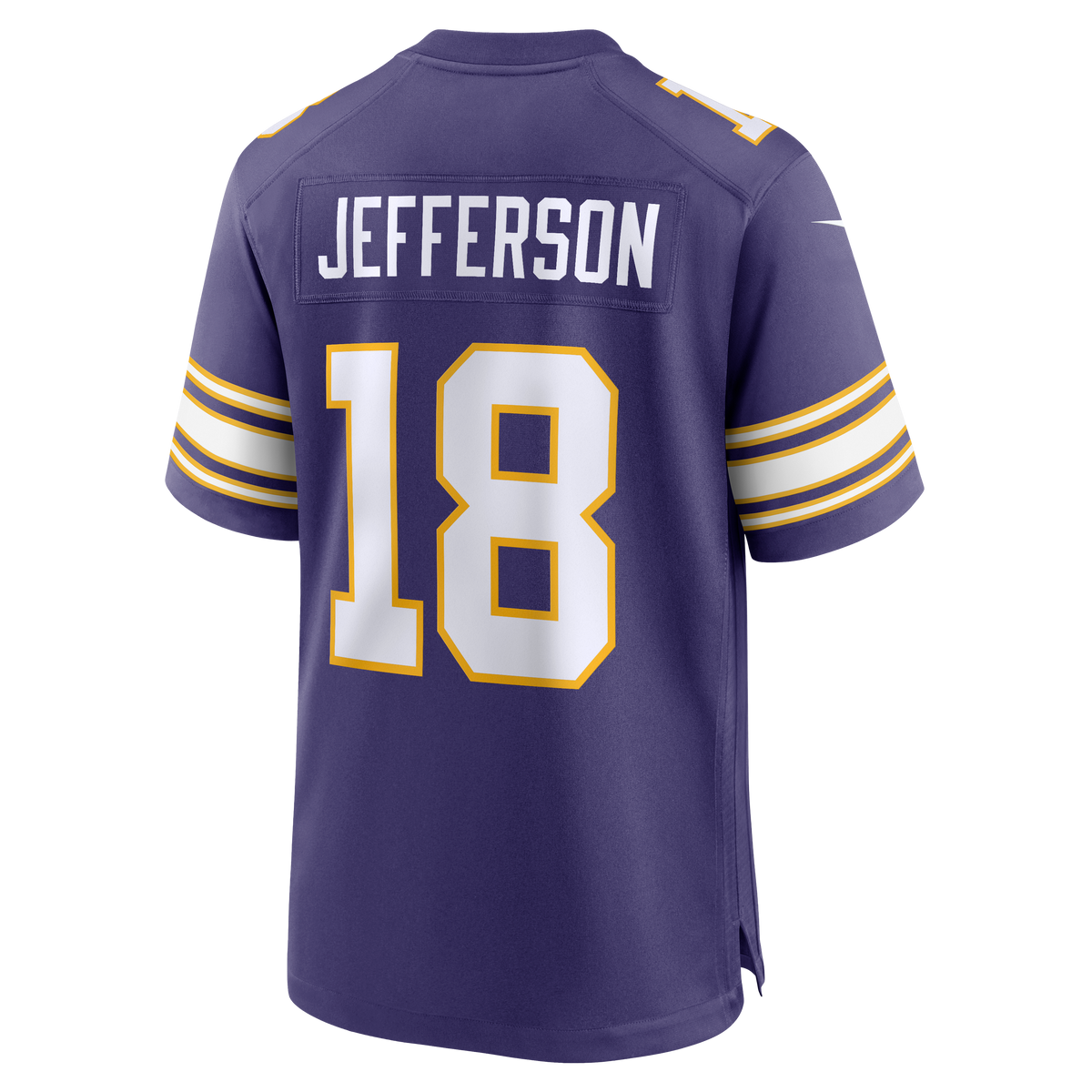 Men's Minnesota Vikings Justin Jefferson Nike Purple Classic Player Game Jersey
