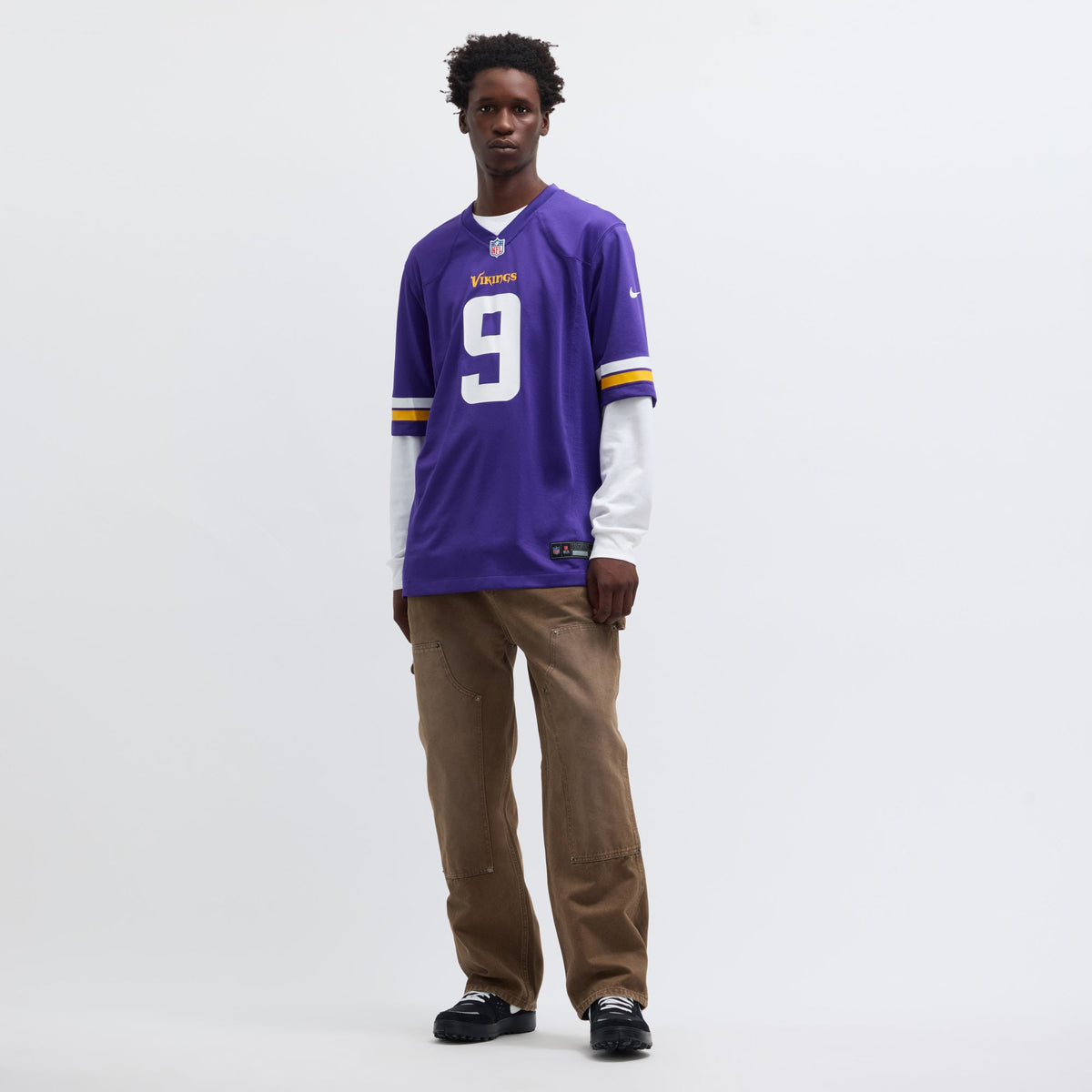 Men's Minnesota Vikings J.J. McCarthy Nike White Alternate Game Player Jersey