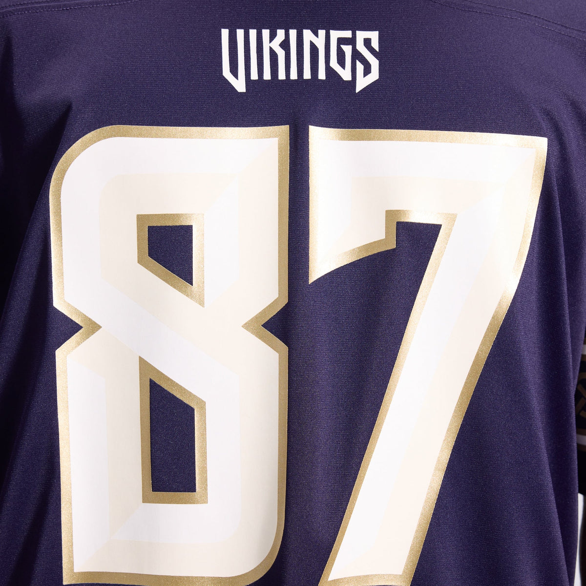 Men's Minnesota Vikings T.J. Hockenson Nike Purple 2026 Rivalries Collection Game Jersey