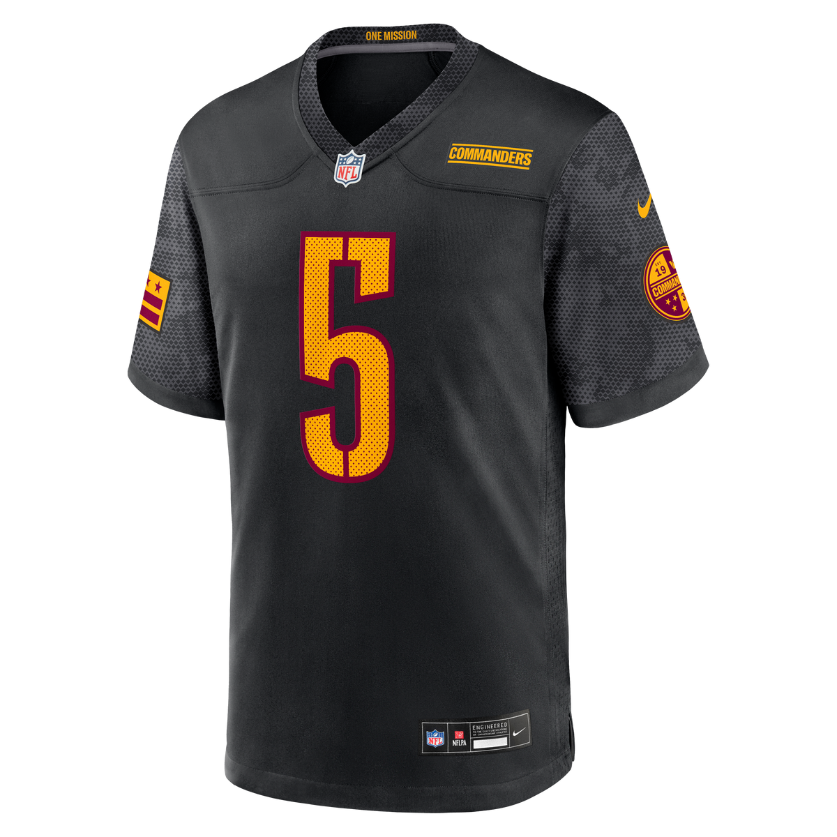 Men's Washington Commanders Jayden Daniels Nike White  Player Game Jersey
