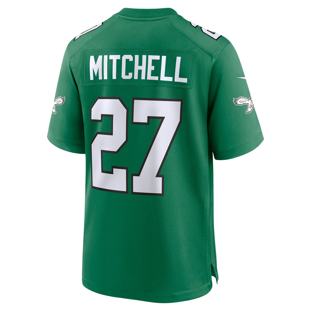 Men's Philadelphia Eagles Quinyon Mitchell Nike Black Alternate Game Jersey