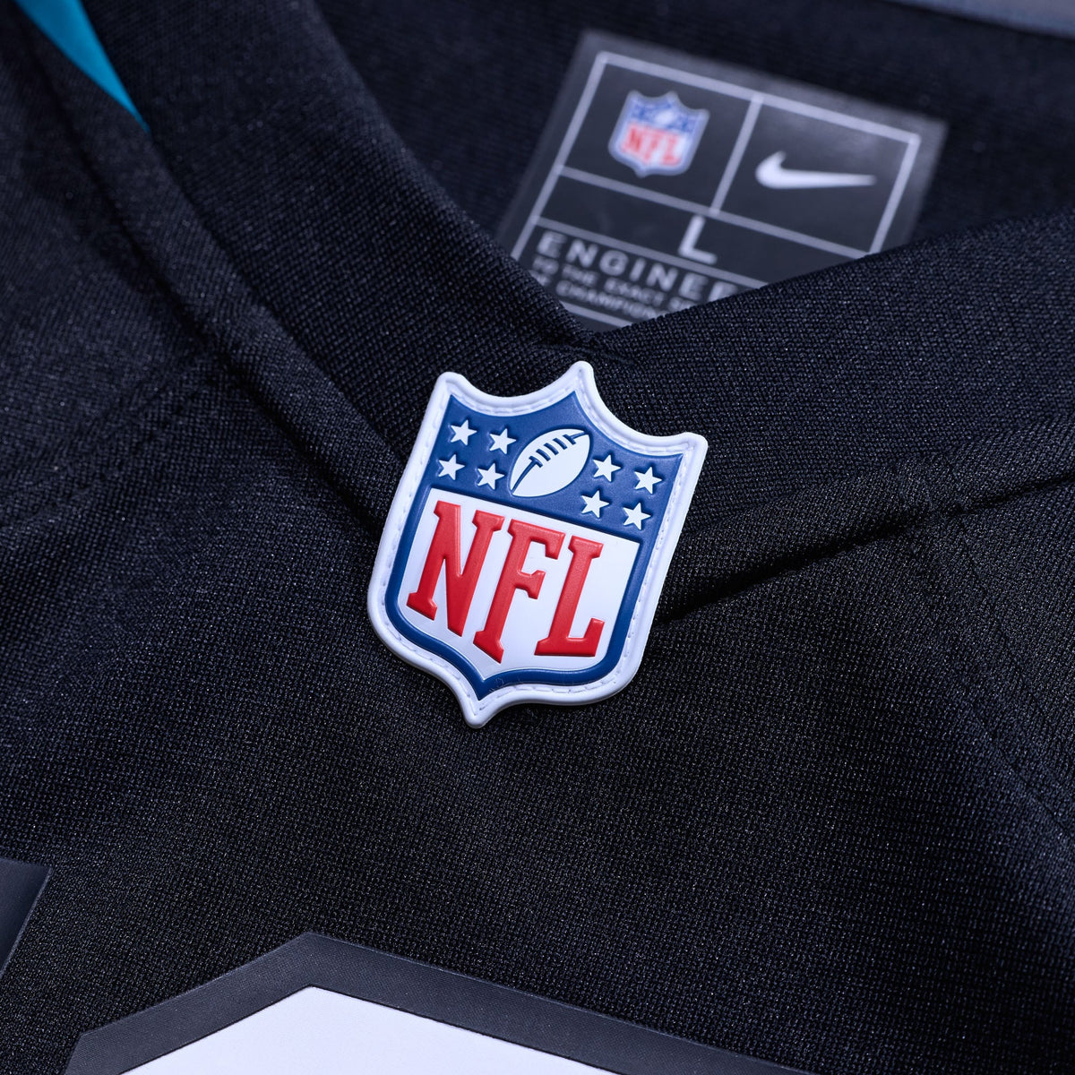 Men's Jacksonville Jaguars Logan Cooke Nike Teal Game Jersey