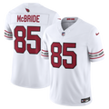 Men's Arizona Cardinals Trey McBride Nike White Vapor F.U.S.E. Stitched Limited Jersey