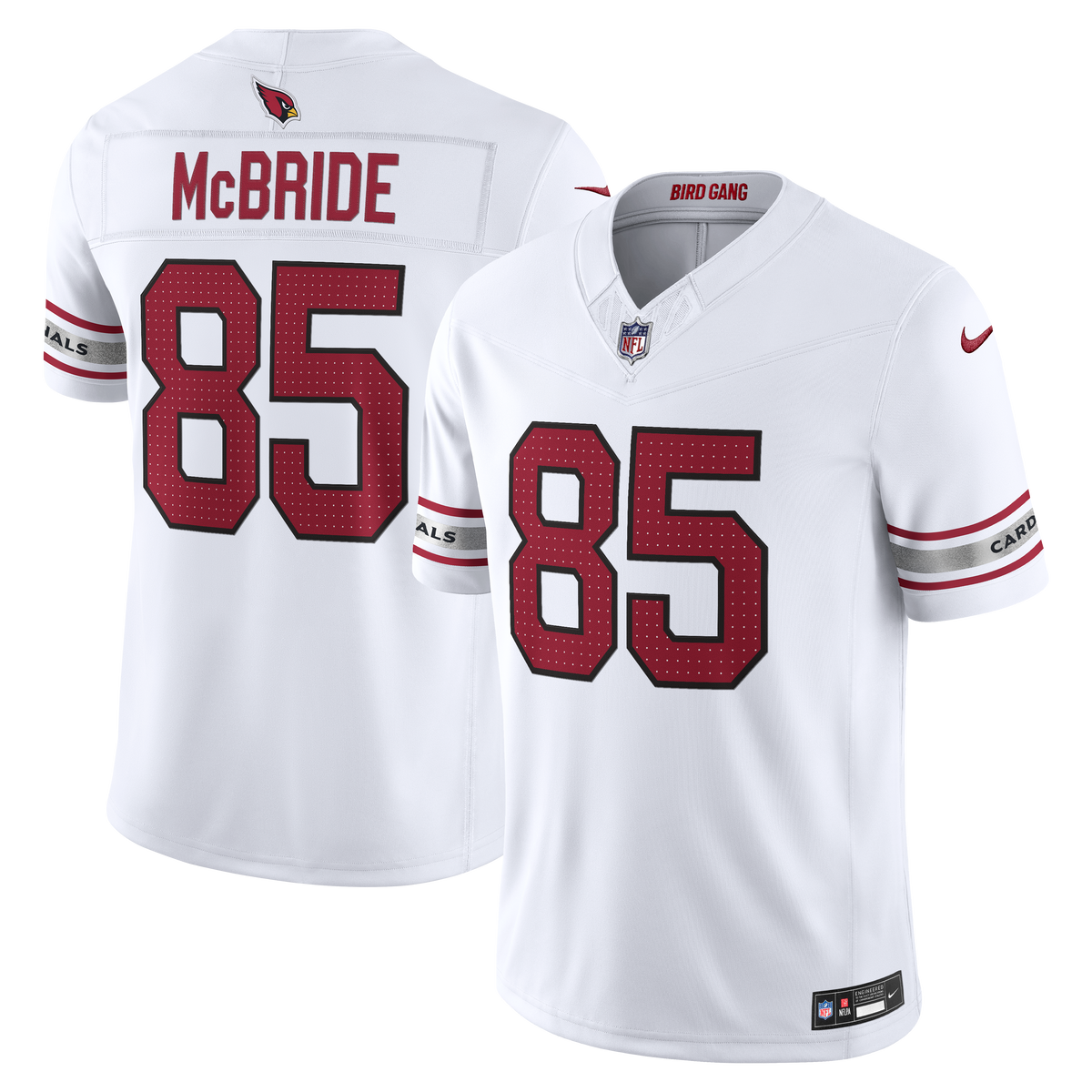 Men's Arizona Cardinals Trey McBride Nike Black Alternate Vapor F.U.S.E. Stitched Limited Jersey